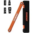 coobeast 3/8 inch offset extension wrench Impact Ready Socket Wrench Extender Tool with Versatile 1/4", 3/8", and 1/2" Square Drive Adapters, Universal Extensions Wrench for Small Place