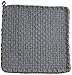 Harrisville Designs Friendly Loom Potholder Cotton Loops 10 Inch Pro Size Loops Make 2 Potholders, Weaving Crafts for Kids and Adults-Silver