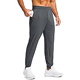 Soothfeel Men's Joggers with Zipper Pockets Golf Joggers Lightweight Sweatpants Athletic Workout Pants for Men Track