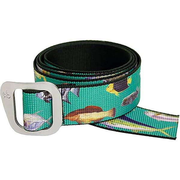 Thomas Bates Dakota Aluminum Slide Web Belt - Colorful Patterns, Adjustable Cut-to-Fit Belt For Men & Women - View #2
