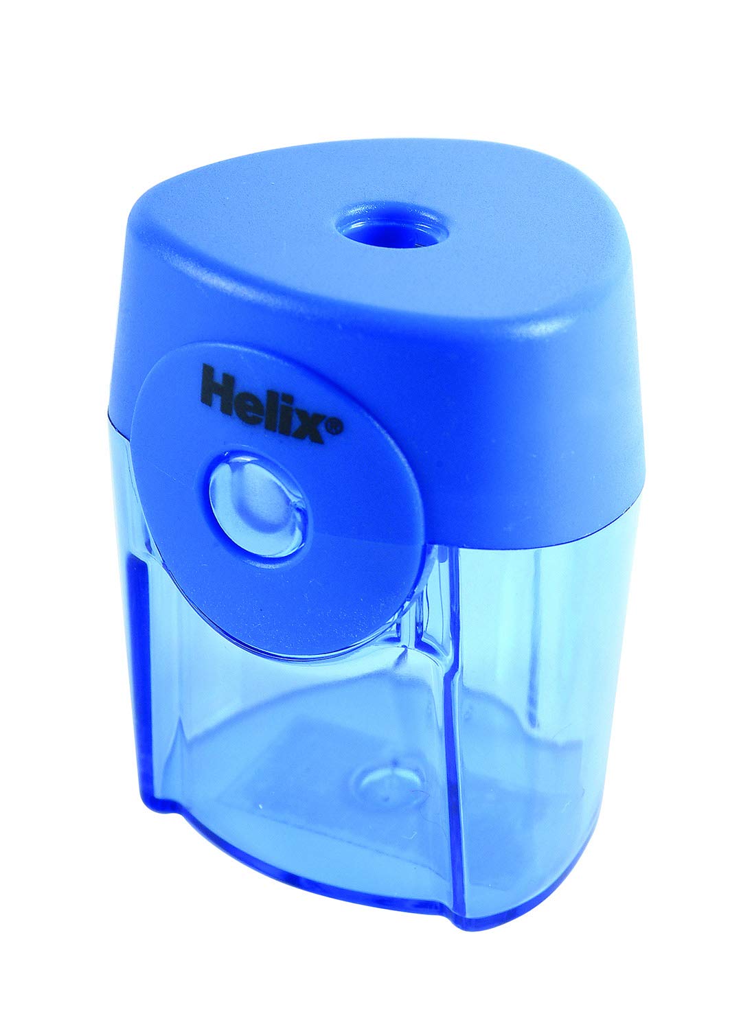 Helix Tri-Face One Hole Barrel Sharpener - (Pack of 12 in Assorted Colours)