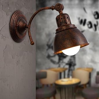 Liusun Liulu Wandlampe Metallic Wandleuchten Scheune Bauernhaus