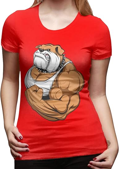 red womens tshirt