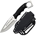 S-TEC 9" Full Tang Tactical Knife with ABS Swivel Sheath - GEN 2 -