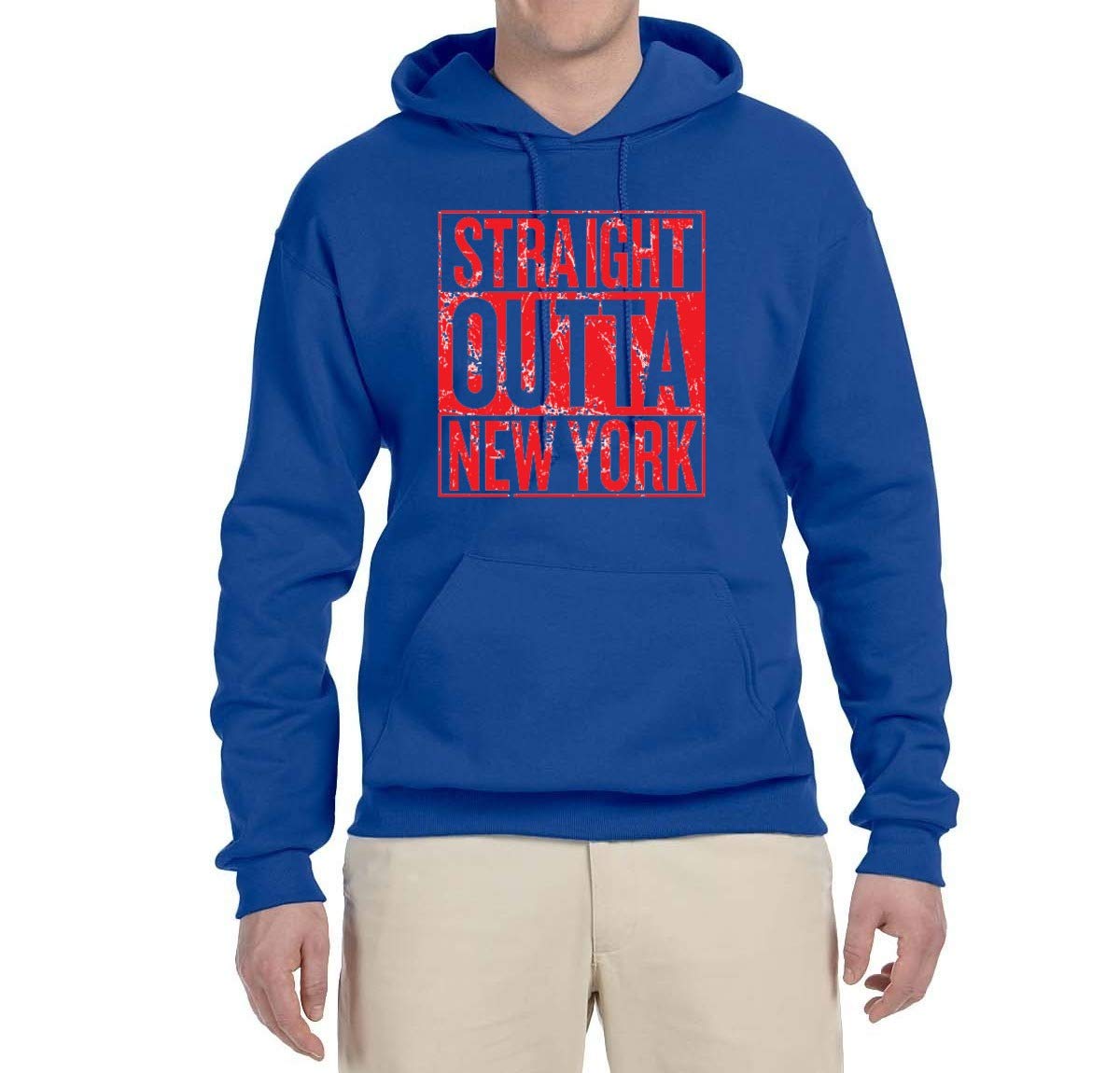 Straight Outta Hometown Pride | Fantasy Football Fan | Mens Sports Sweatshirt Graphic Hoodie