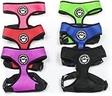 Padding Paws Dog Harness Small Adjustable Waterproof Mesh Green view 2