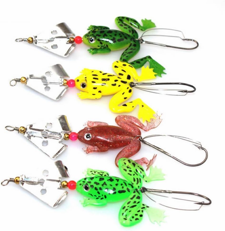 Amazon Trillycoler フロッグ 蛙 カエル ソフト釣りルアー釣り餌 8cm 5個入 Trillycoler ルアー