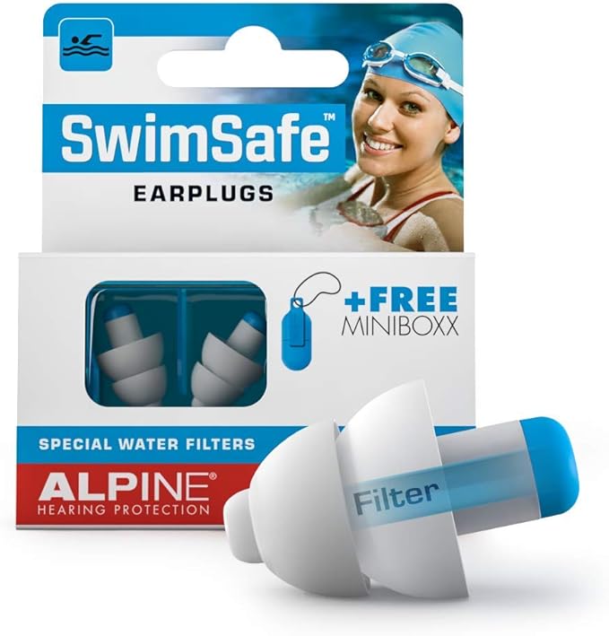 Alpine SwimSafe Swimming Ear Plugs Waterproof Ear Plugs