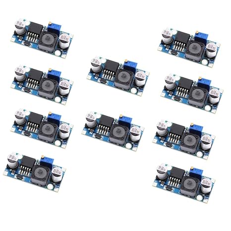 Zkeeshop 10 Pezzi Lm2596s Dc Dc Buck Converter Modulo