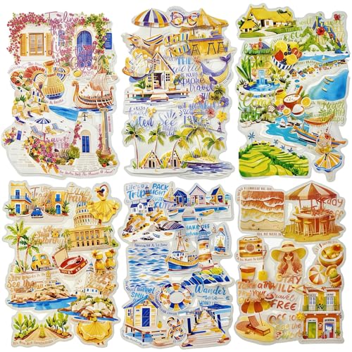 TIAMECH Escape City PET Stickers