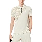 Lacoste Men's Ultra-Dry Printed Slim Fit Tennis Polo