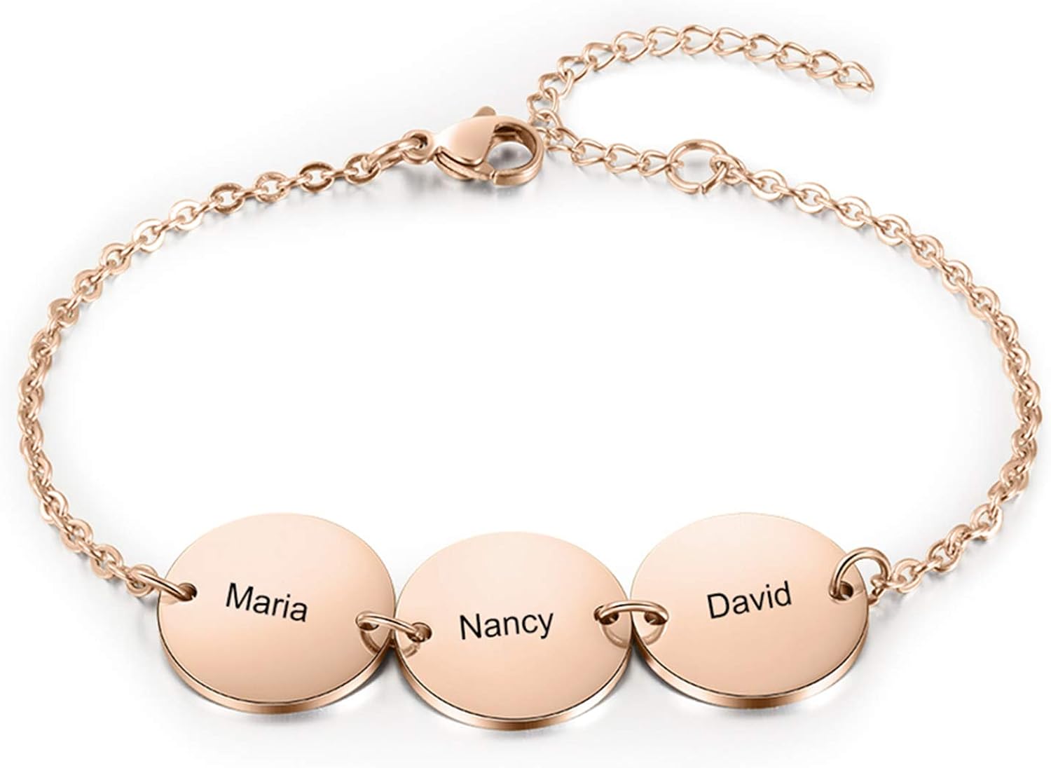 Pendant Bracelet Personalized Name Bracelet Version