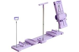 Fitness Ski Machine Multifunctional Pelvic & Hip Strengthener Folding Ski Trainer Adjustable Exercise Equipment Fitness Equip