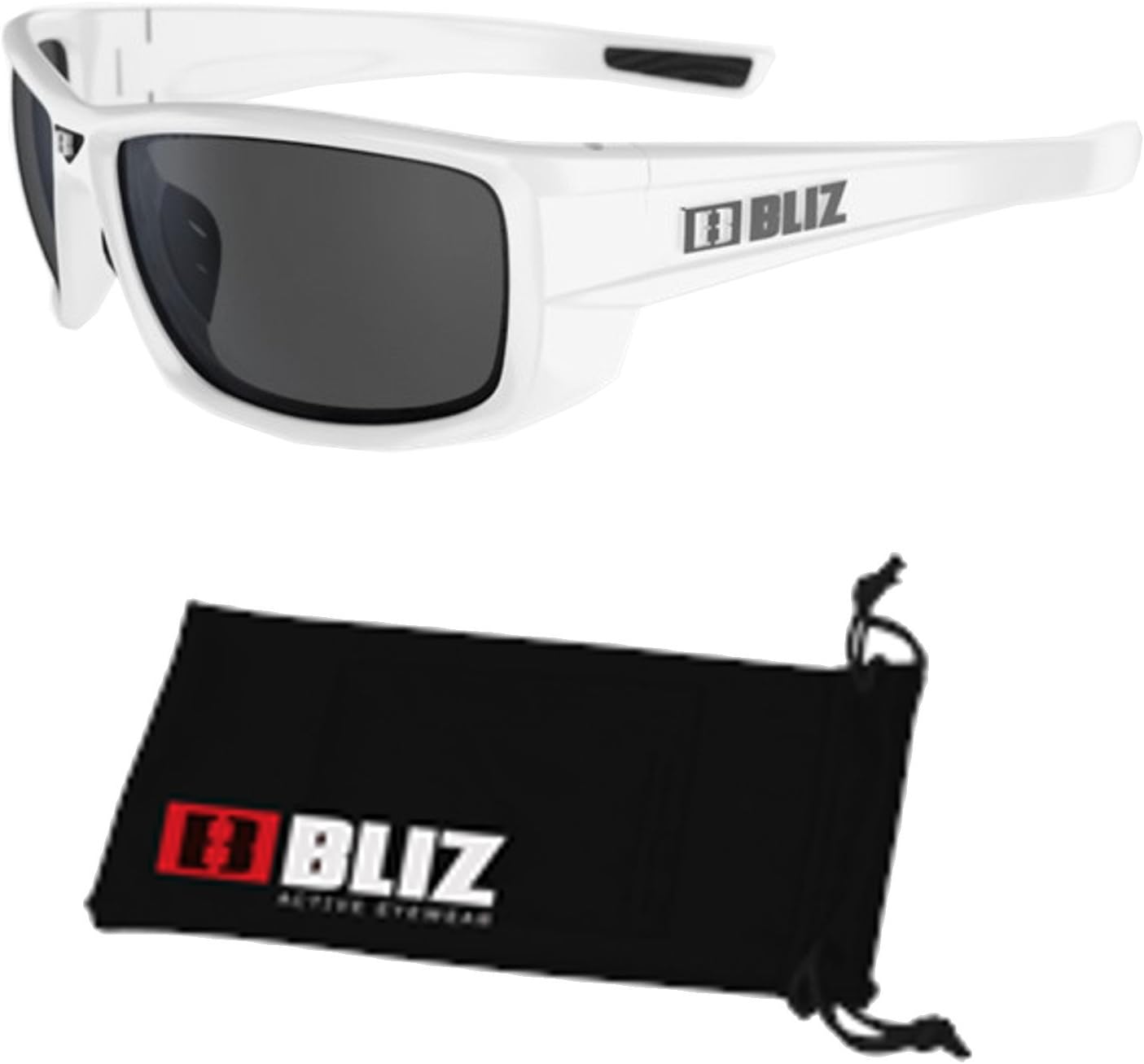 Rider Sunglasses - Black - Smoke with Red Multi