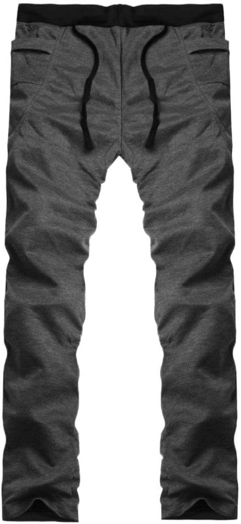 Men Pants Daoroka Men's Casual Long Slim Baggy Jogging Sport Running Trousers Solid Fashion Sweatpants Tracksuit