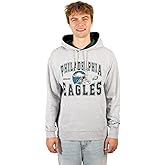 Ultra Game Mens NFL Official Supremely Soft Full Zip Hoodie Jacket