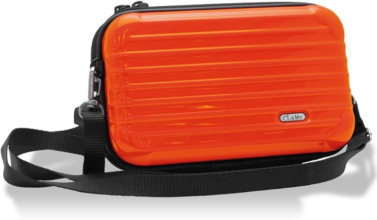 Amazon Co Jp クラムス Clams サコッシュ メンズ レディース ポーチ ショルダー 2way スーツケース 型 ミニ 旅行 バッグ スマホ 通帳 ケース 全9色 オレンジ Cl Pc Rimo75 Or ドラッグストア