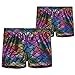BAOHULU Girls Gymnastics Dance Shorts Sparkle Tumblewear