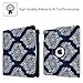 Fintie Rotating Case for iPad 4 3 2 (Old Model) 9.7 inch Tablet - 360 Degree Rotating Smart Stand Protective Cover Auto Wake/Sleep for iPad 4th Gen Retina Display, iPad 3 & iPad 2, Indigo Dreams