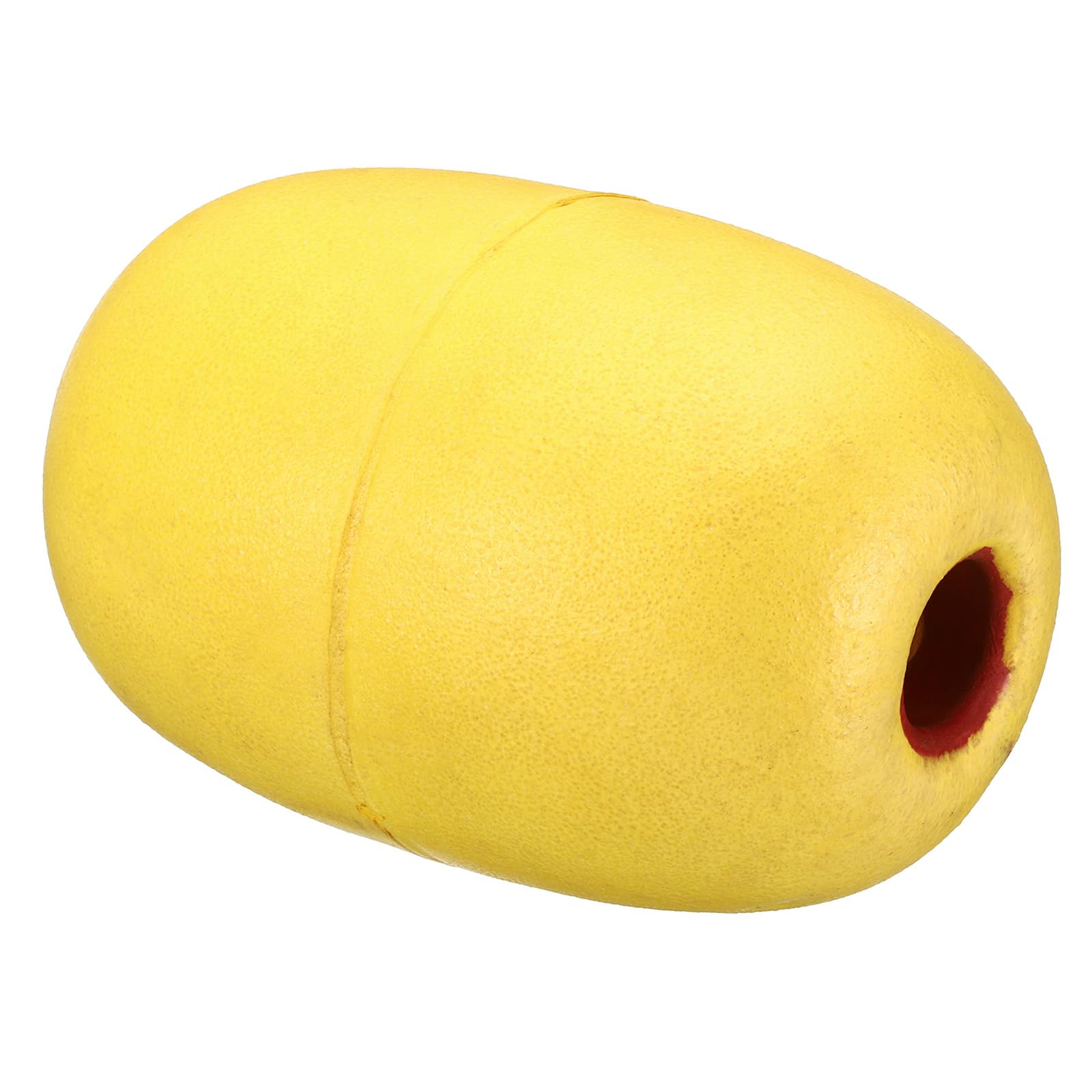 PATIKIL 7.87" x 5.91" Rope Float Buoy, 1900g Deep Water Floats Rope Float Buoy Great for Trail Markers Dock Floats Kayak Boats Swimming Pool, Yellow