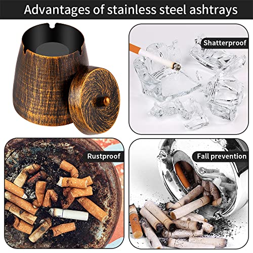 30 discount on Outdoor Ashtrays for Patio with Lid, Outdoor Ash Tray