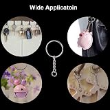 YHYZ Keychain Ring Set 60 Sets Splits Key Ring Hoops 25mm Chain Jumper Rings view 6