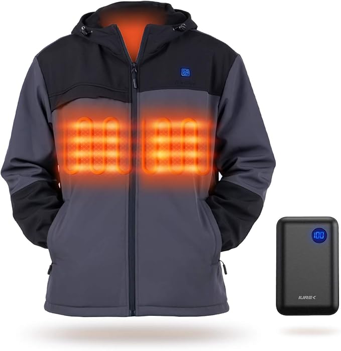 Heated jacket. Heating jacket.