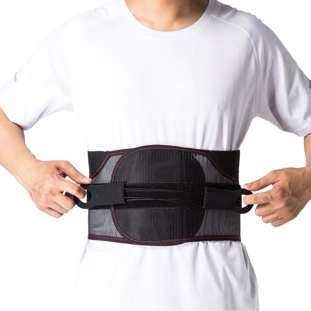 Lumbar Support Brace, Adjustable Spinal Back Belt Fusion & Discectomy Surgery
