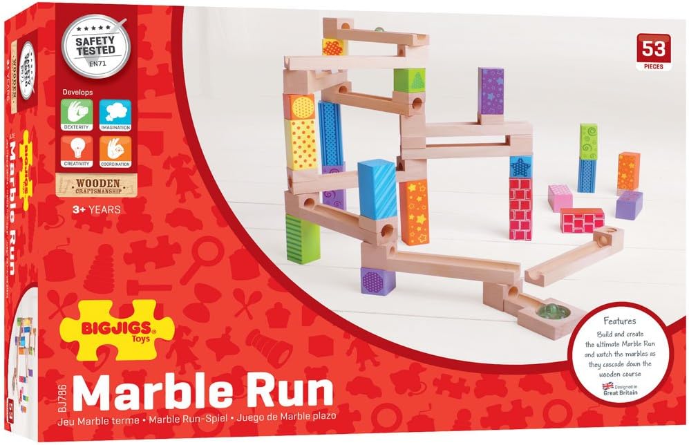 bigjigs marble run
