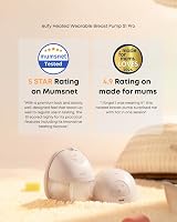 eufy S1 Pro Wearable Breast Pump with Heating Technology 7 Heat Settings view 3