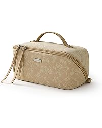 EACHY Travel Makeup Bag, Large Toiletry Bag for