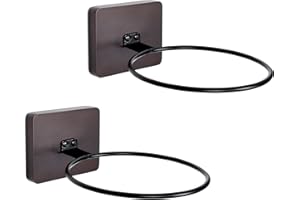 KAQUBE Basketball Wall Mount Basketball Holder Sports Ball Storage Rack Basketball Display Art for Wall Room Décor, 2 Pack