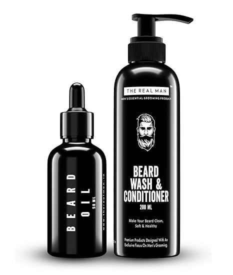 The Real Man Jojoba And Tea Tree Moustache And Hair Growth Oil