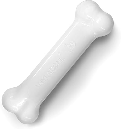 Nylabone Dura Chew Extreme Chicken Flavour Dog Toy Bone M for Dogs Up to 16 kg