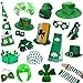 Funny Party Hats Saint Patrick’s Day Accessories – St Patricks Day Accessories - St Patrick's Photo Booth Props - Saint Patrick's Day Apparel - Saint Patricks Day Hats – Assorted 6 Pc Set