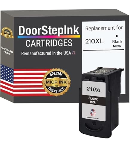 Amazon.com: DoorStepInk 275XL Black MICR Remanufactured Ink