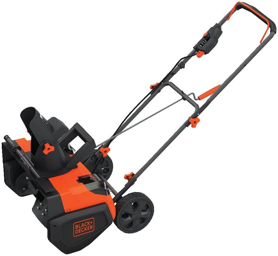 black and decker junior snow blower
