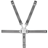 Todays Kids High Chair Straps, Compatible with Graco Highchairs, Replacement Harness Straps for 5 Point High Chairs, Replacem