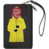 Buckle-Down Women's Standard Zip Wallet IT Large, IT, 8" x 5"