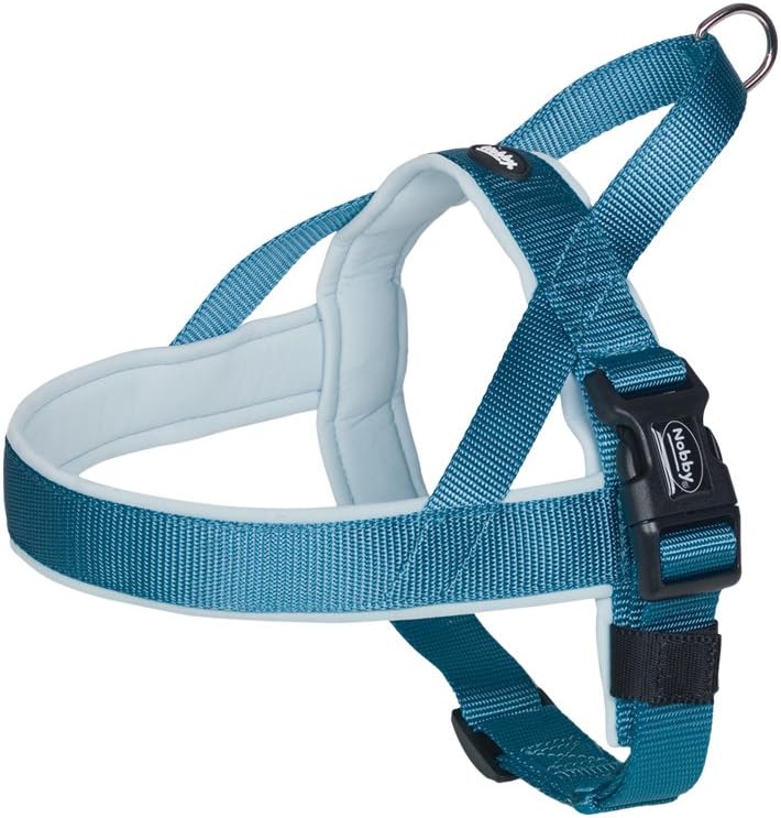 Nobby Classic Preno Norwegian Harness, 68-85 cm+54 cm/40-45 mm, Light Blue, 55 x 24 x 7 cm (Pack of 1)