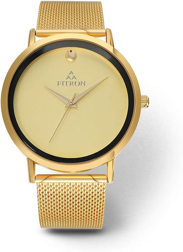 Fitron Casual Watch for Men, Quartz, Metal, FT8555M010101 Buy Online