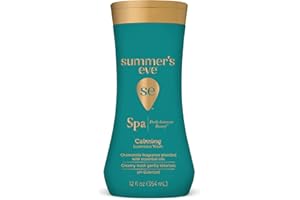 Summer's Eve Spa Calming Daily All-Over Feminine Wash, 12 Fl Oz, pH Balance Feminine Wash Formulated to Remove Odor