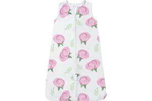 TotAha Light Sleep Sack, Stretchy, Soft, Cozy Wearable Blanket Sleep Bag with 2-Way Safe Zippers for 0-6-12-24 Months 0.5 TOG