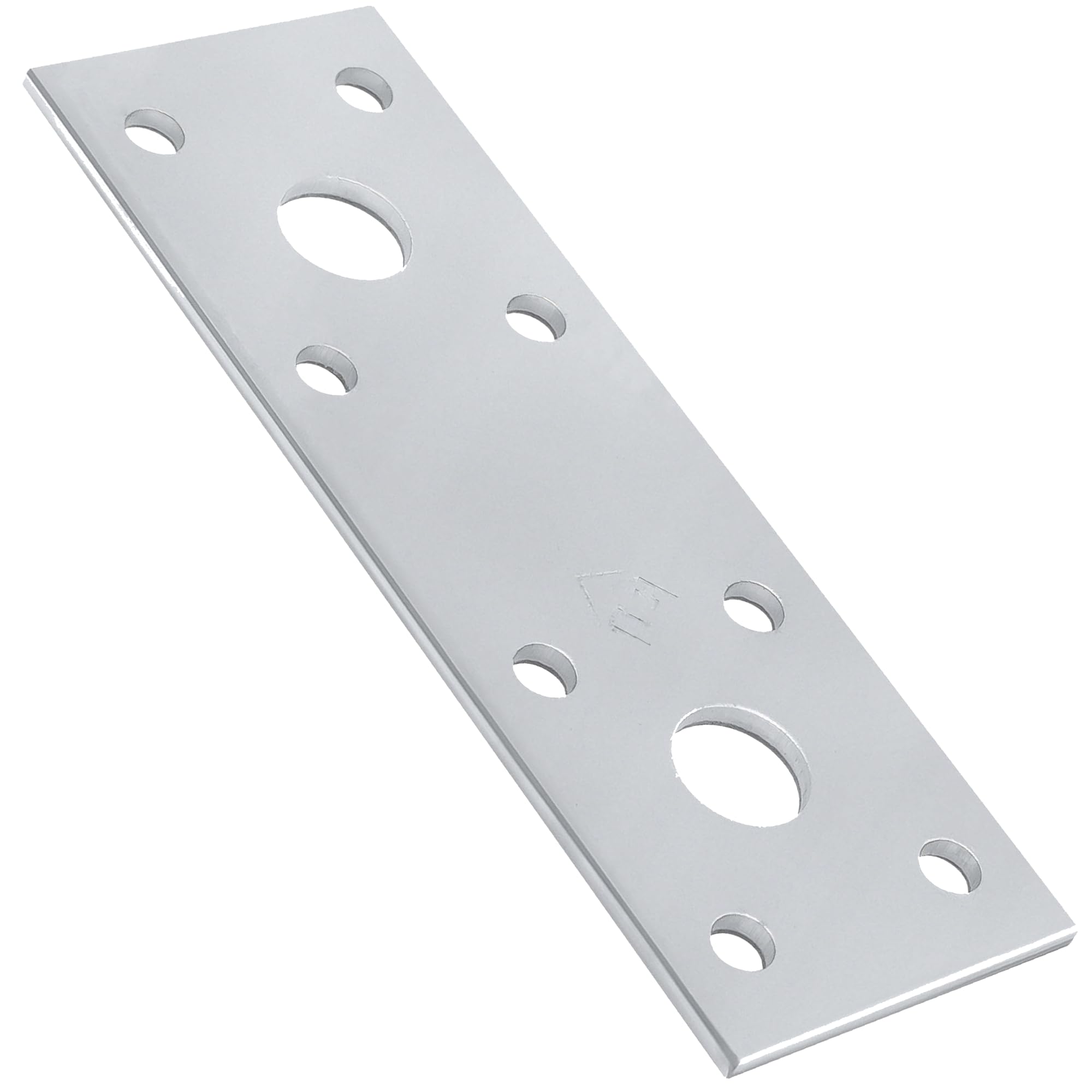 2 x Flat Connecting Joining Plate (100mm x 35mm x 2.5mm) Galvanised Heavy Duty Bracket Steel Sheet Timber