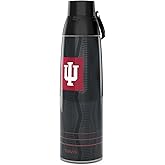 Tervis Venture Water Bottle Indiana Hoosiers - Full Speed Triple Insulated Tumbler Travel Cup Keeps Drinks Cold & Hot, 36oz, Stainless Steel