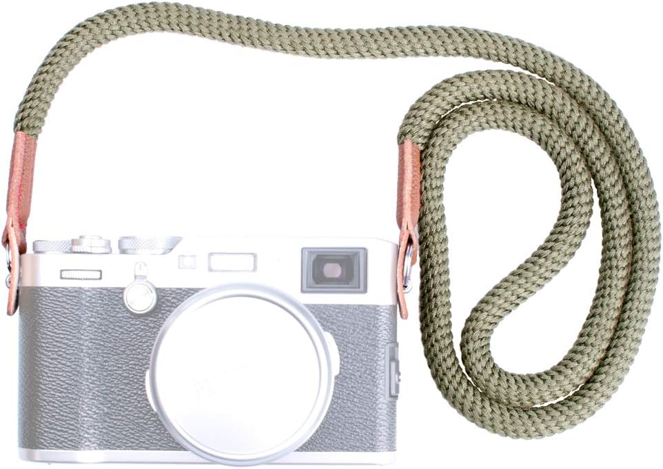 VKO Camera Strap, Soft Camera Strap Neck Shoulder Strap for Mirrorless DSLR SLR Camera 100cm Green