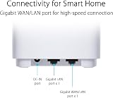 ASUS ZenWiFi XD5 3pk White AX5400 AX3000 Dual Band Mesh Wi Fi 6 AiMesh view 7