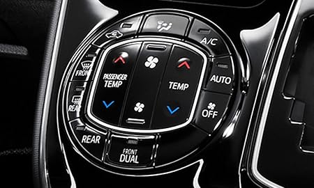 Amazon Toyota トヨタ純正 Gr ガズーレーシング プッシュ式フロントヒーターコントロールパネル ピアノブラック塗装 ノア ヴォクシー Zrr80w リアヒーター無車 Grスポーツ用 H29 09 サーモスタット 車 バイク