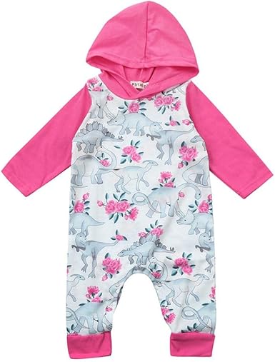 pink dinosaur baby clothes