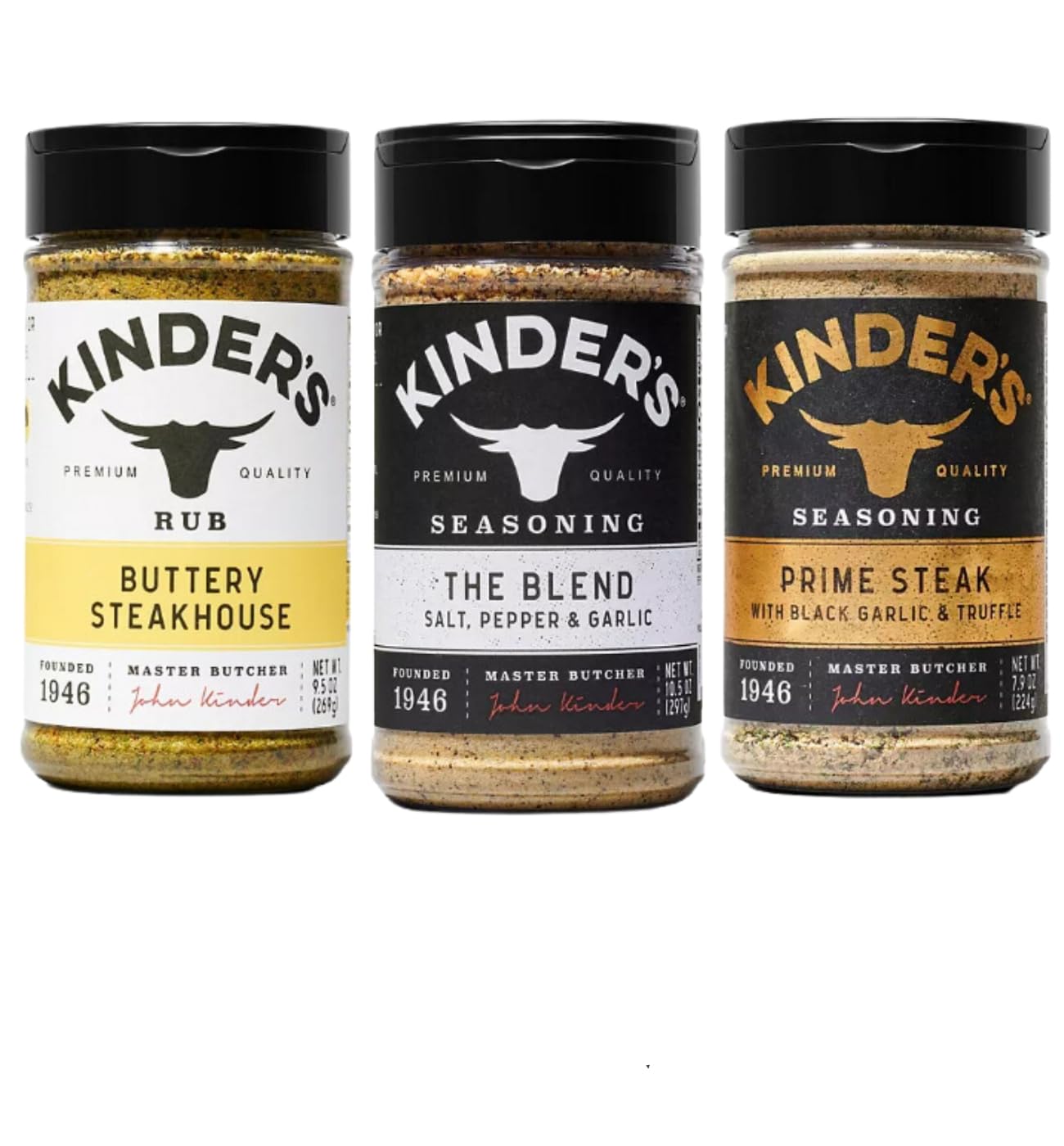 Mua Kinders Buttery Steakhouse Rub + The Blend Seasoning Salt, Pepper